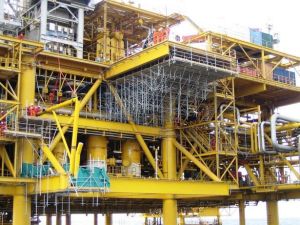 Echaffaudage offshore